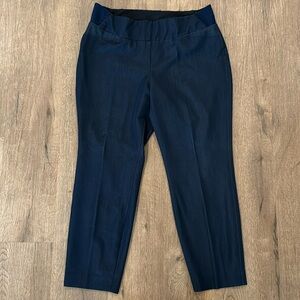 Investment Petites Blue Jean Trouser Pants